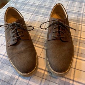 Bass Palo Alto Textile Oxfords Brown Mens 13M EUC!